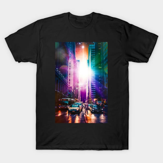 City Lights T-Shirt by SeamlessOo